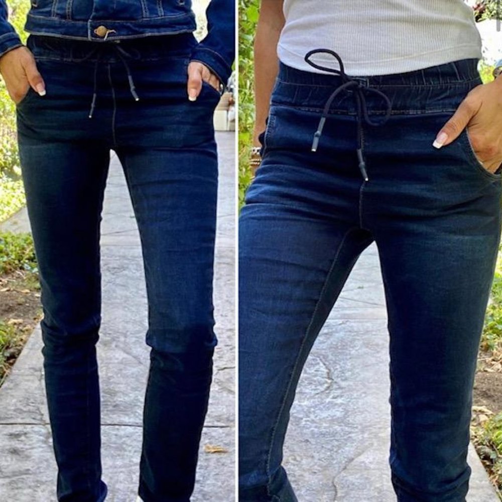 Bevy Flog Style - Denim , Blue Size 24